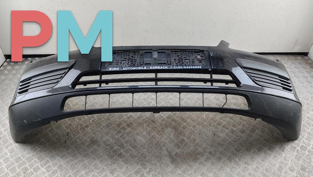 бампер передний Ford Focus 2 поколение 2006, i, бензин, чёрный, универсал, 4M5117757A - фото №1