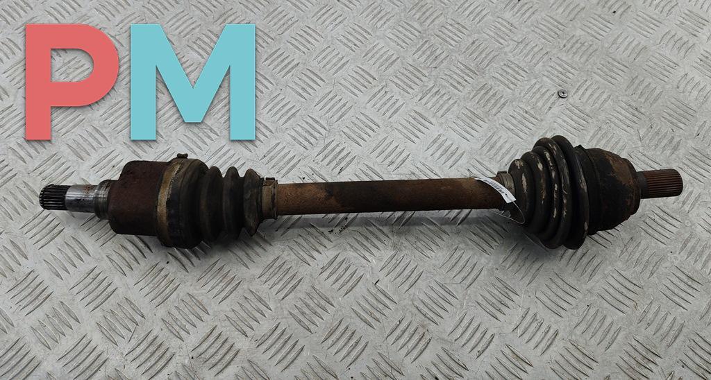 полуось передняя левая (приводной вал, ШРУС) Ford Focus 2 поколение 2006, 1.6 л., i, бензин, МКПП, чёрный, универсал - фото №1