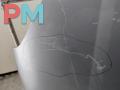 капот Peugeot 807 1 поколение 2004, 2.2 л., бензин, МКПП, серый, минивэн - фото №3