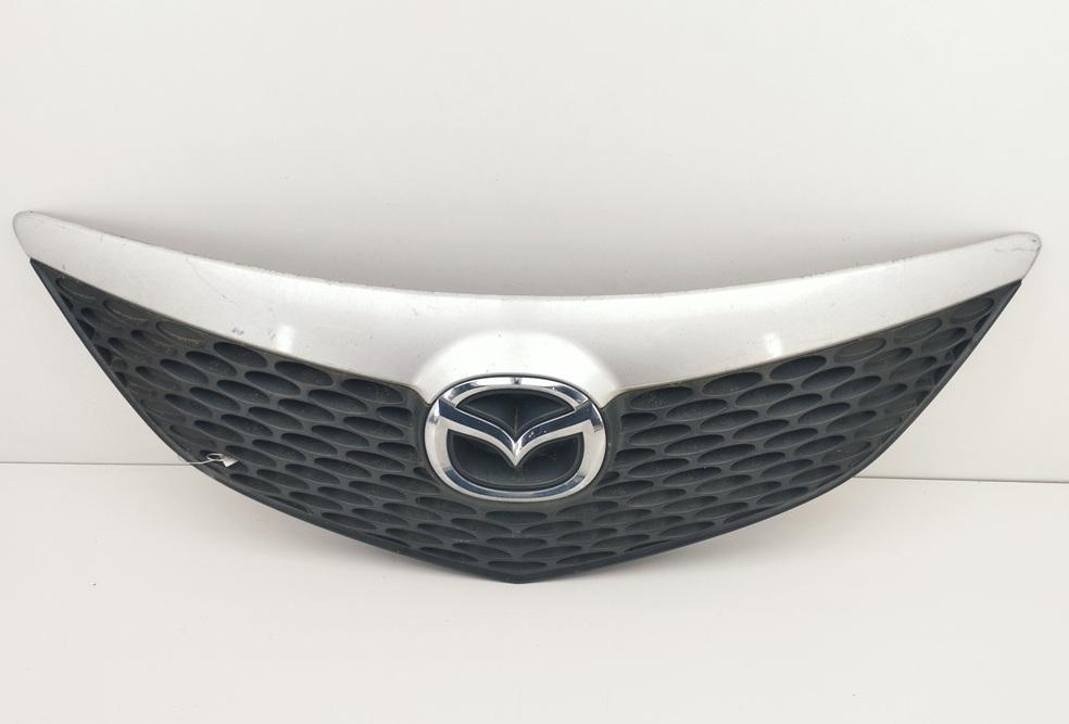 решетка радиатора Mazda 3 BK 2003, серый, хетчбэк 5 дв., BP4L501U1
