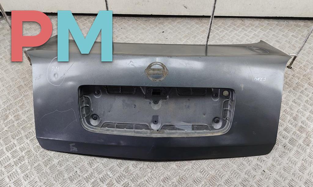 крышка багажника Nissan Primera P12 2002, серый, седан - фото №1