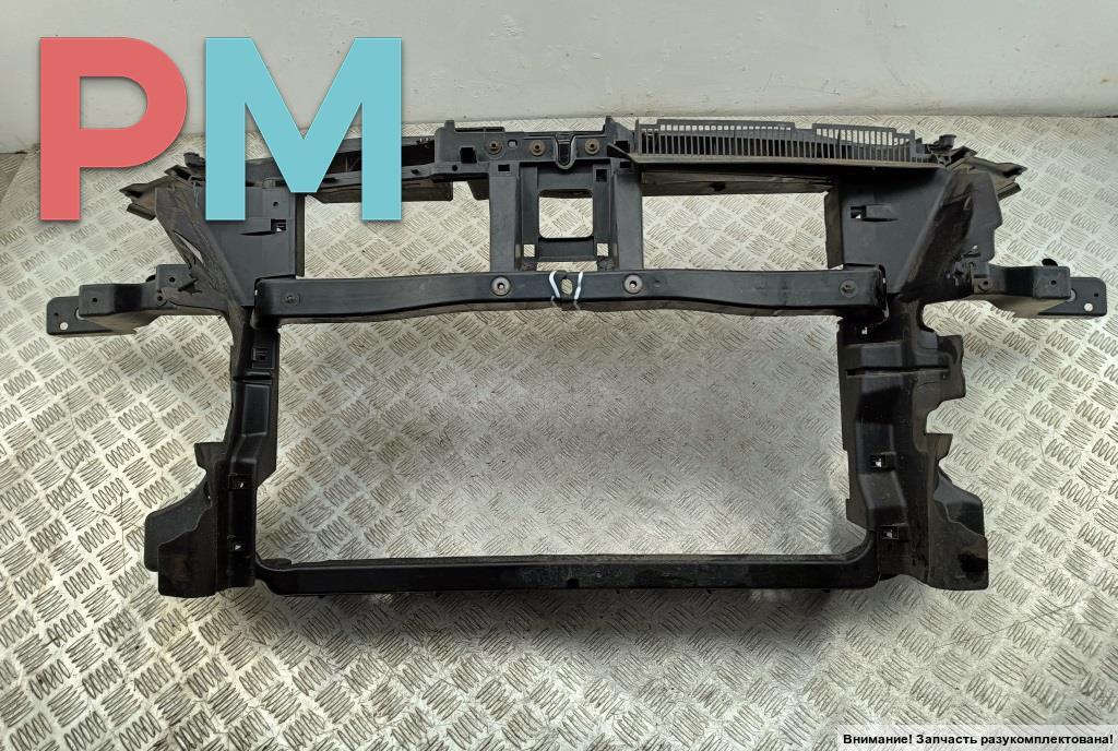 Рамка радиатора Volkswagen Passat B6 2007, 1.9 л., дизель, МКПП, чёрный, универсал, 3C0805594D, 3C0805588 - фото №1