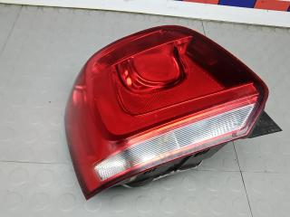фонарь задний левый Volkswagen Polo 5 поколение 2011, 1.2 л., бензин, МКПП, хетчбэк 5 дв.