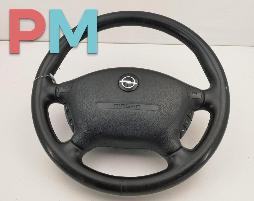 руль Opel Vectra B 1998, 2.0 л., бензин, МКПП, красный, хетчбэк 5 дв., 90437655, 90539569 - фото №1