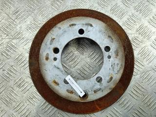 диск тормозной задний Mitsubishi Outlander 1 поколение 2004, 2.0 л., бензин, МКПП, чёрный, внедорожник 5 дв.