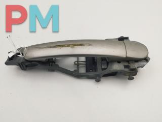 ручка наружная задняя левая Skoda Fabia 2 поколение (5J) 2009, 1.4 л., бензин, МКПП, серый, универсал