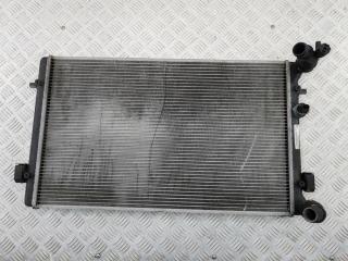 радиатор охлаждения Volkswagen Golf 4 поколение 1999, 1.6 л., бензин, АКПП, серый, хетчбэк 3 дв., 1J0121253P