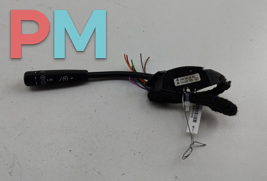 переключатель круиз-контроля Mercedes-Benz E-Класс W210/S210 1998, 2.4 л., бензин, АКПП, серый, универсал, 2085450324 - фото №1
