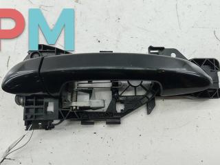 ручка наружная задняя левая Volkswagen Passat B6 2007, 1.9 л., дизель, МКПП, чёрный, универсал