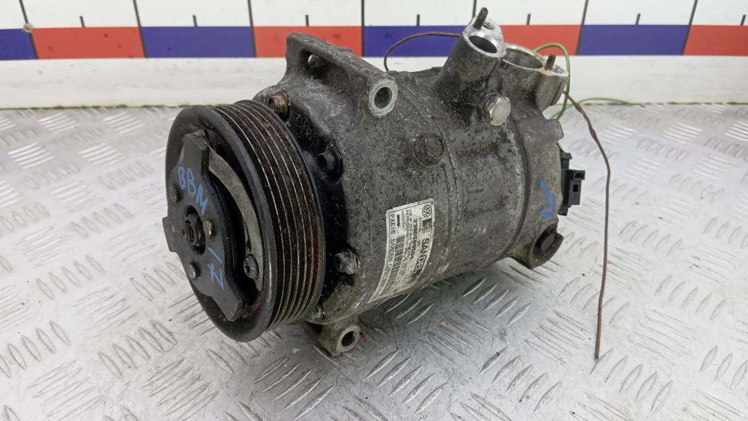 компрессор кондиционера SEAT Alhambra 2005-2010 2016, 2.0 л., дизель, АКПП, минивэн, 1K0820808F - фото №1