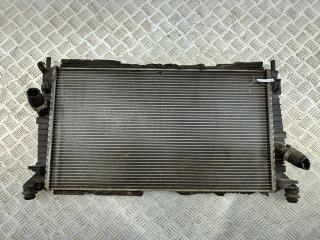 радиатор охлаждения Ford Focus 2 поколение 2006, 1.6 л., i, бензин, МКПП, чёрный, универсал, 3M5H8005RK