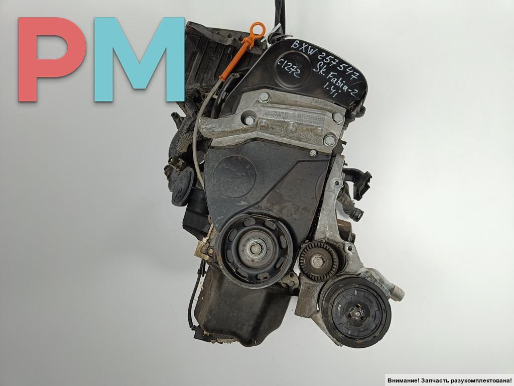 двигатель Skoda Fabia 2 поколение (5J) 2009, 1.4 л., бензин, МКПП, BXW - фото №1