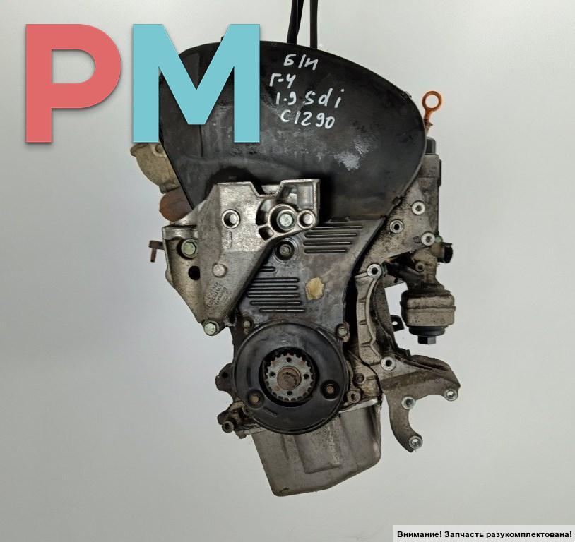 двигатель Volkswagen Golf 4 поколение 2001, 1.9 л., дизель, МКПП, AQM - фото №1