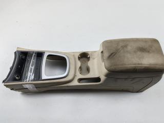 консоль салона (центральная часть) Hyundai Santa Fe 2 поколение (CM) 2006, 2.2 л., дизель, МКПП, серый, внедорожник 5 дв., 84611-2B100