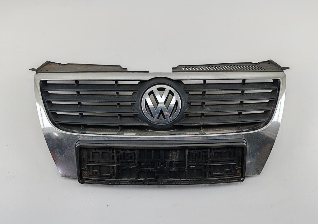 решетка радиатора Volkswagen Passat B6 2006, чёрный, универсал, 3C0853651.3C0853651B