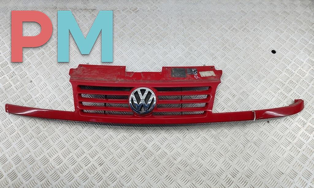 решетка радиатора Volkswagen Sharan 1 поколение 1999, красный, минивэн, 7M0853651 - фото №1