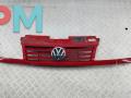 решетка радиатора Volkswagen Sharan 1 поколение 1999, красный, минивэн, 7M0853651 - фото №2
