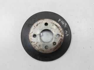 диск тормозной задний Opel Astra G 2002, 1.7 л., дизель, МКПП, белый, универсал