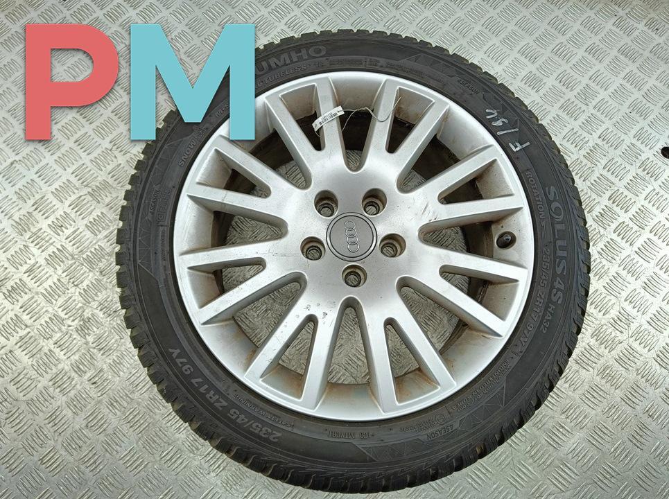 диск литой Audi A6 4B/C5 1998, 2.4 л., бензин, МКПП, синий, седан - фото №1
