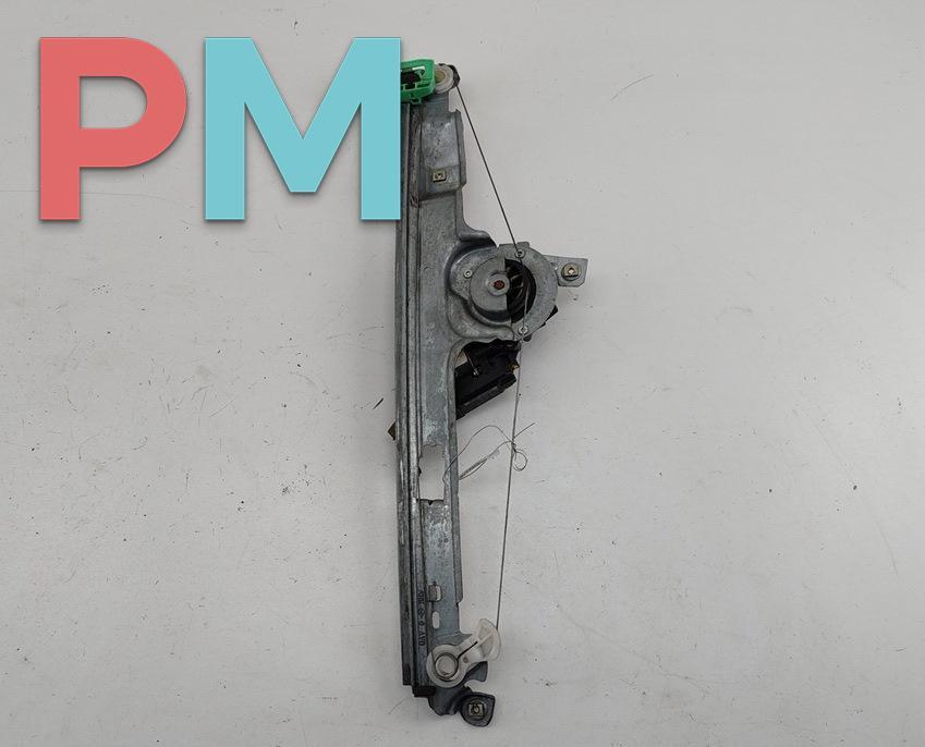 стеклоподъемник электрический передний правый Renault Scenic 2 поколение 2004, 2.0 л., бензин, МКПП, зелёный, минивэн - фото №1