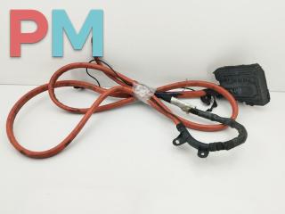 плюсовой провод аккумулятора BMW 5 серия E60/E61 2003, 2.2 л., бензин, АКПП, серый, седан