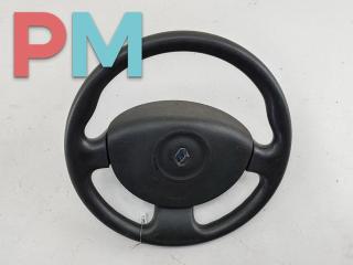 руль Renault Megane 2 поколение [рестайлинг] 2007, 1.6 л., бензин, МКПП, чёрный, универсал, 8200106306