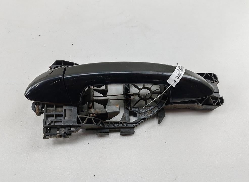 ручка наружная задняя левая Volkswagen Passat B6 2006, 2.0 л., дизель, МКПП, чёрный, универсал, 3C0837885G