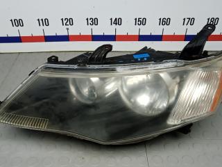 фара левая Mitsubishi Outlander 2 поколение 2007, 2.0 л., D DI-D, дизель, МКПП, внедорожник 5 дв.