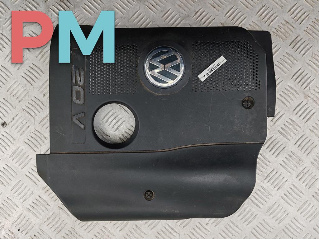 декоративная крышка двигателя Volkswagen Passat B5 1998, 1.8 л., бензин, МКПП, серый, универсал, 058103724K - фото №1