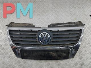 решетка радиатора Volkswagen Passat B6 2005, серый, универсал, 3C0853651