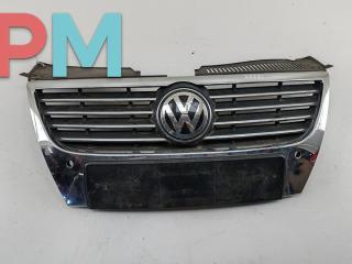 решетка радиатора Volkswagen Passat B6 2007, чёрный, универсал, 3C0853651D