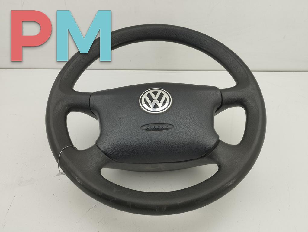 руль Volkswagen Golf 4 поколение 2000, 1.4 л., бензин, МКПП, серый, хетчбэк 5 дв., 1J0419091AA - фото №1