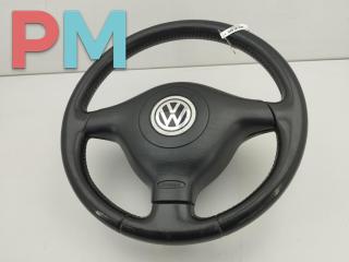 руль Volkswagen Passat B5 [рестайлинг] 2001, 2.0 л., бензин, МКПП, чёрный, универсал, 1J0418091