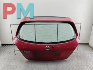 крышка багажника Nissan Almera N16 [рестайлинг] 2003, красный, хетчбэк 5 дв.