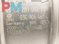 Расходомер (измеритель потока воздуха) Volkswagen Passat B6 2009, 2.0 л., дизель, АКПП, серый, универсал, 03G906461C - фото №3