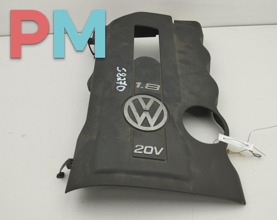 декоративная крышка двигателя Volkswagen Passat B5 1997, 1.8 л., бензин, МКПП, синий, универсал, 058103724F - фото №1
