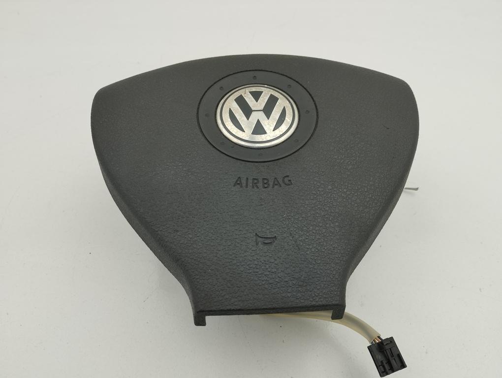подушка безопасности водителя Volkswagen Passat B6 2009, 2.0 л., дизель, АКПП, серый, универсал, 1K0880201CB - фото №1