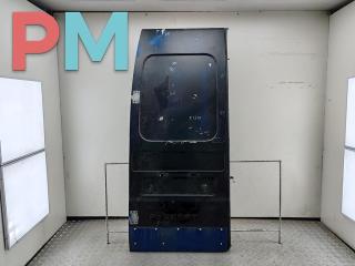 дверь задняя распашная левая Peugeot Boxer 2 поколение [рестайлинг] 2003, 2.2 л., дизель, МКПП, синий, микроавтобус