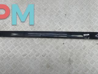 молдинг двери передней левой Audi A4 B6 2004, 3.0 л., бензин, АКПП, чёрный, универсал