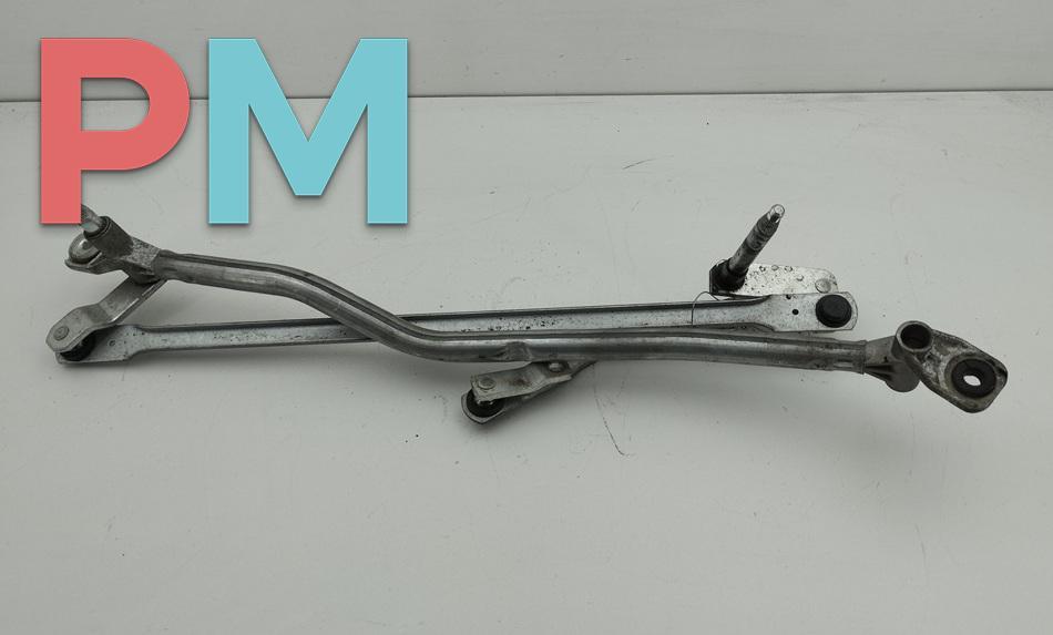 Механизм стеклоочистителя переднего (трапеция дворников) Audi A6 4F/C6 2004, 2.0 л., дизель, МКПП, чёрный, седан - фото №1