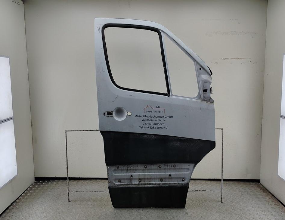 дверь сдвижная Mercedes-Benz Sprinter W906 2007, белый, микроавтобус