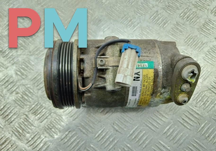 компрессор кондиционера Opel Astra G 2000, 1.6 л., бензин, 09165714 - фото №1