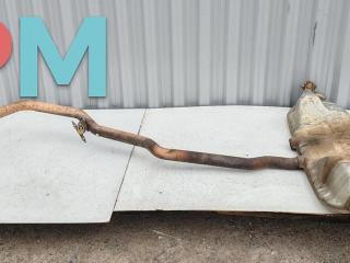 глушитель Volkswagen Touareg 1 поколение 2006, 3.0 л., дизель, АКПП, серый, внедорожник 5 дв.
