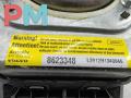 подушка безопасности водителя Volvo C70 2 поколение 2008, 2.5 л., бензин, АКПП, серый, кабриолет, 6100233A00 - фото №3