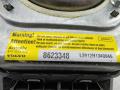 подушка безопасности водителя Volvo C70 2 поколение 2008, 2.5 л., бензин, АКПП, серый, кабриолет, 6100233A00 - фото №3
