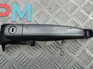 ручка наружная передняя левая Peugeot 307 1 поколение 2002, 1.6 л., бензин, МКПП, серый, универсал, 9636408980