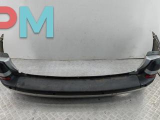 бампер задний Citroen C8 1 поколение 2003, серый, минивэн, 1484204077