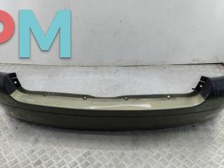 бампер задний Renault Scenic 1 поколение [рестайлинг] 2001, зелёный, минивэн, 7700428472