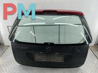 крышка багажника Peugeot 307 1 поколение [рестайлинг] 2007, красный, универсал