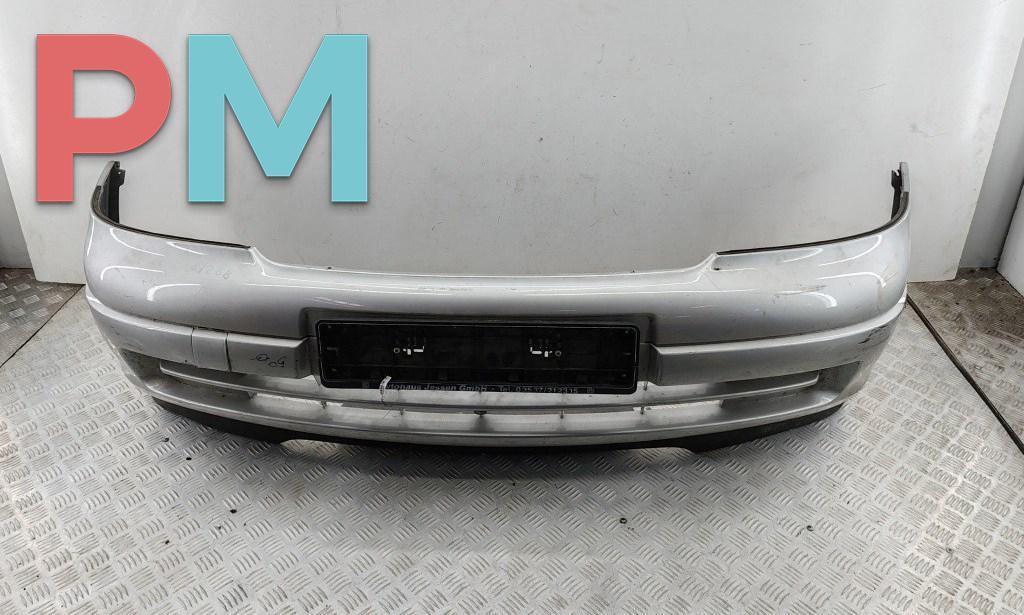 бампер передний Opel Astra G 2000, бензин, серый, хетчбэк 5 дв., 90559473 - фото №1